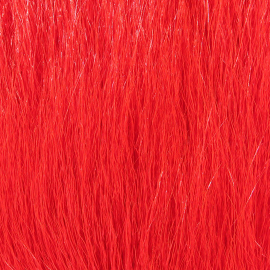 Hareline Deer Belly Hair Dyed Over White