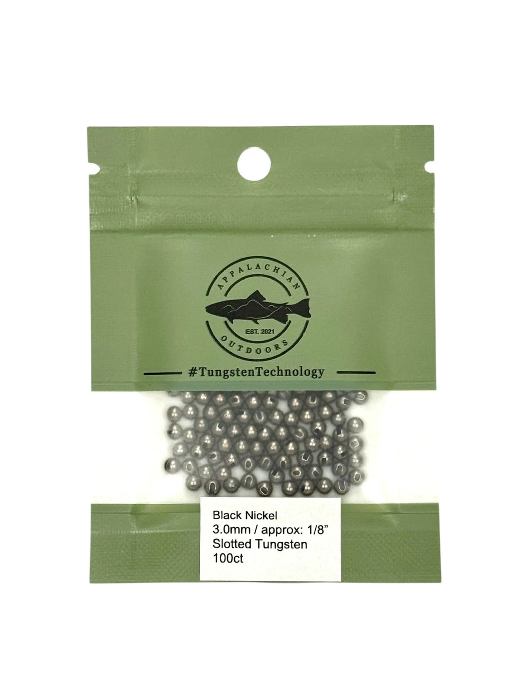 Appalachian Outdoors Slotted Tungsten Beads
