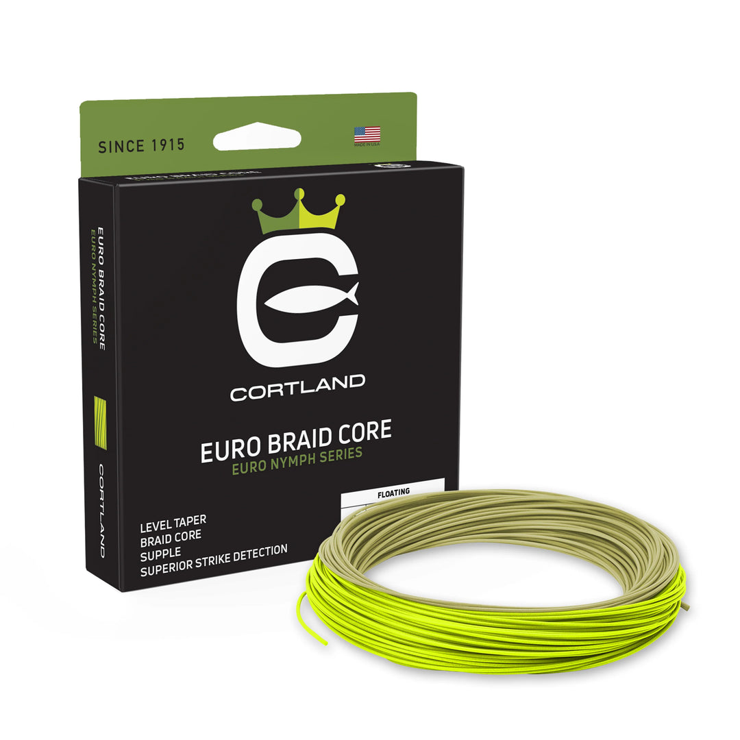 Cortland Euro Nymph Braid Core Level Fly Line