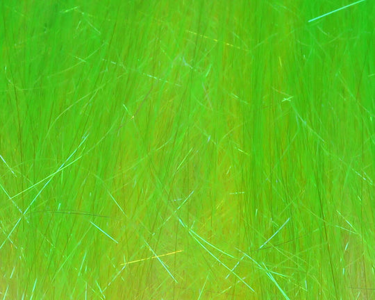 Hareline Ice Dub Minnow Back Shimmer Fringe