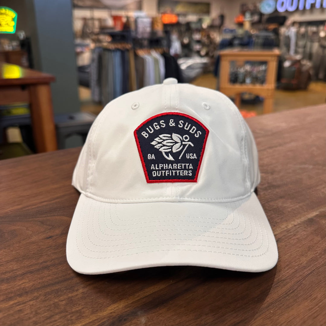 AO Bugs & Suds Patch Hat - 226 Solid White