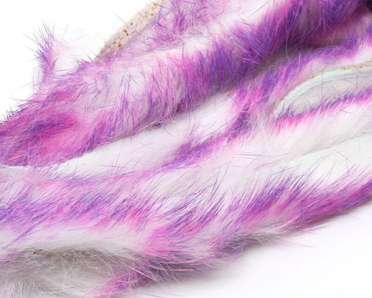 Hareline Barred Polychrome Rabbit Strips