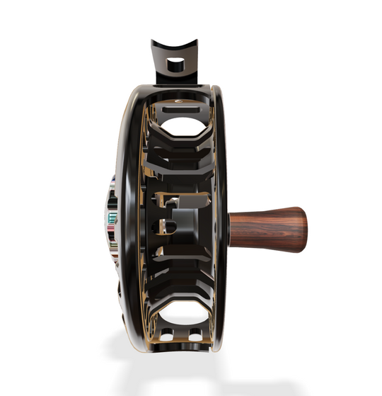 Abel Vaya 5/6 - Black w/Native Brown Drag knob
