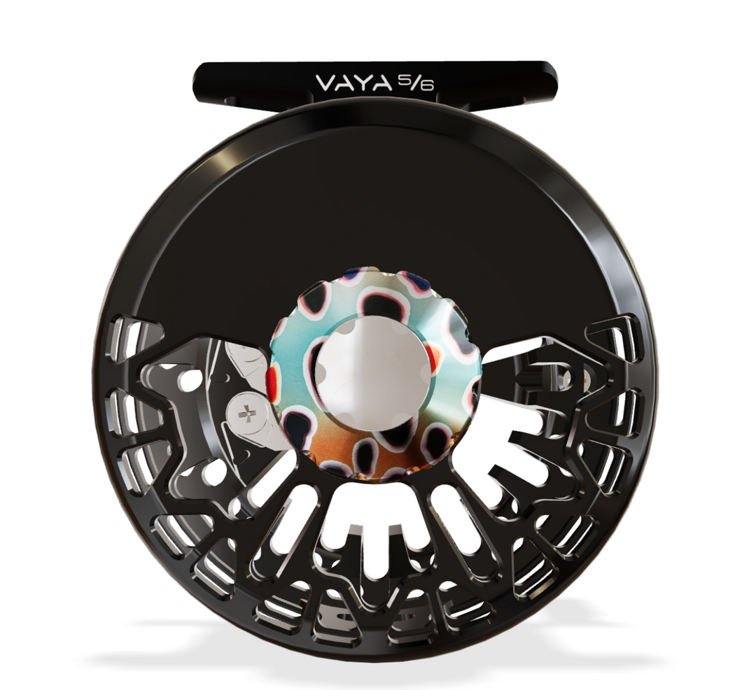 Abel Vaya 5/6 - Black w/Native Brown Drag knob