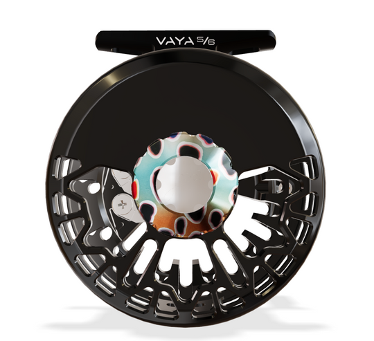 Abel Vaya 5/6 - Black w/Native Brown Drag knob