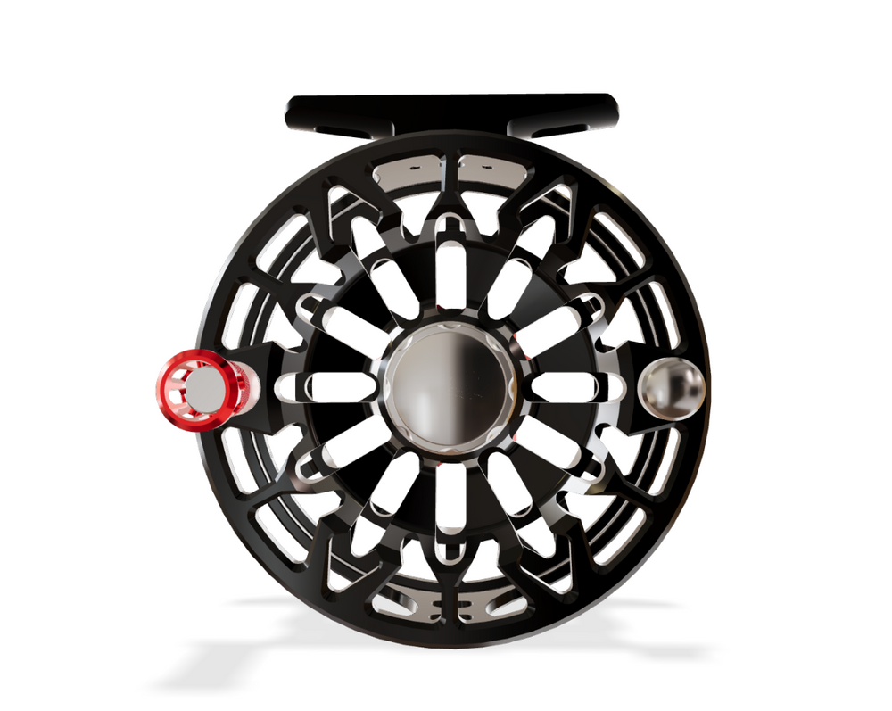 Abel SDF 5/6 - Black w/Red Drag Knob