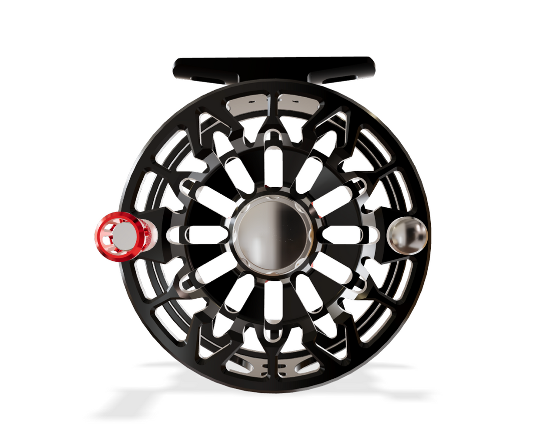 Abel SDF 5/6 - Black w/Red Drag Knob
