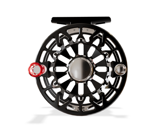 Abel SDF 5/6 - Black w/Red Drag Knob