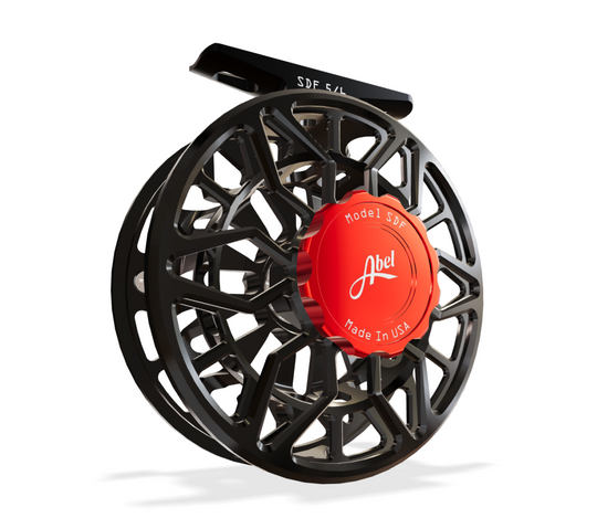 Abel SDF 5/6 - Black w/Red Drag Knob