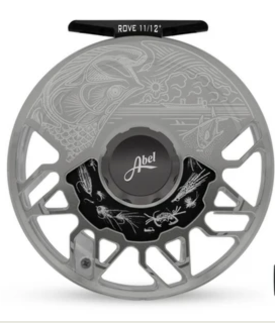 Abel Rove 11/12 Ported - Satin Platinum w/ Underwood Salt - Satin Black Drag Knob - Black Handle