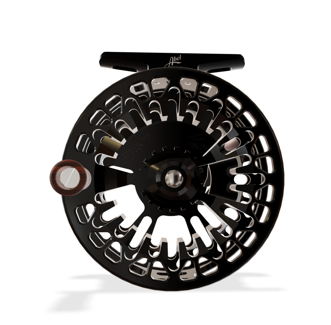 Abel VAYA Fly Reel 5/6 Gloss Black Frame