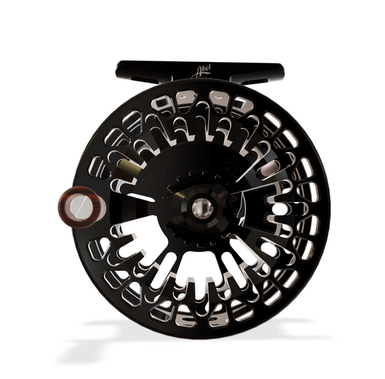 Abel VAYA Fly Reel 5/6 Gloss Black Frame