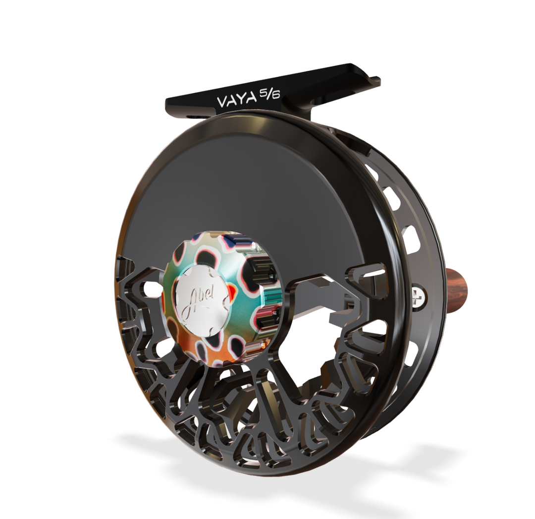 Abel VAYA Fly Reel 5/6 Gloss Black Frame – Alpharetta Outfitters