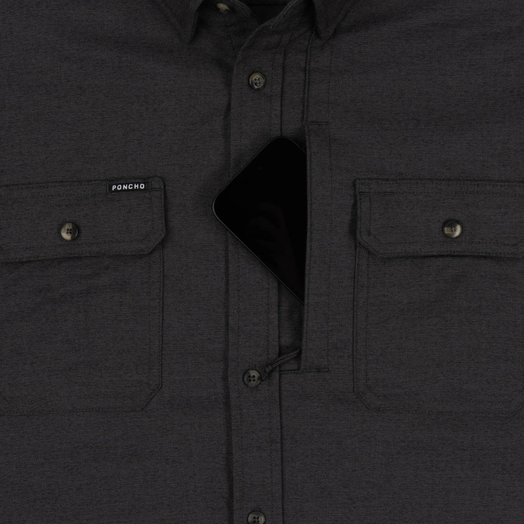 Poncho The Nighthawk Long Sleeve Shirt