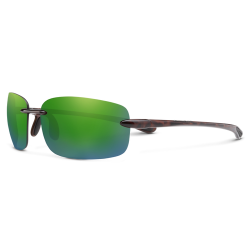Topline - Tortoise / Polarized Green Mirror