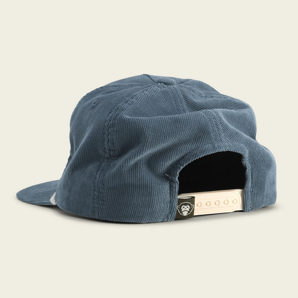 Unstructured Snapback Hats - El Monito Surfs - Blue