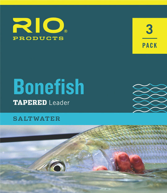 RIO Bonefish Leader - 3 pack