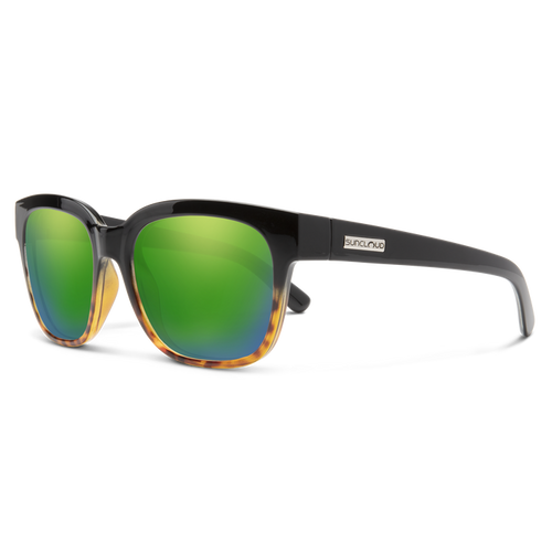 Suncloud Affect - Havana Gradient/ Polarized Green Mirror