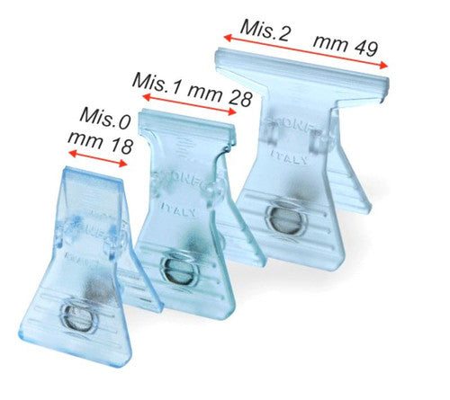 Hareline Stonfo Dubbing/Hair Clip 2 pack 28mm