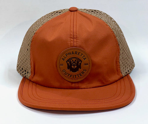 Nova 935 Trucker Hat - Orange/Khaki