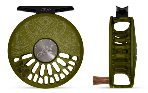 TR 4/5 Reel - Satin Olive Underwood Last Light