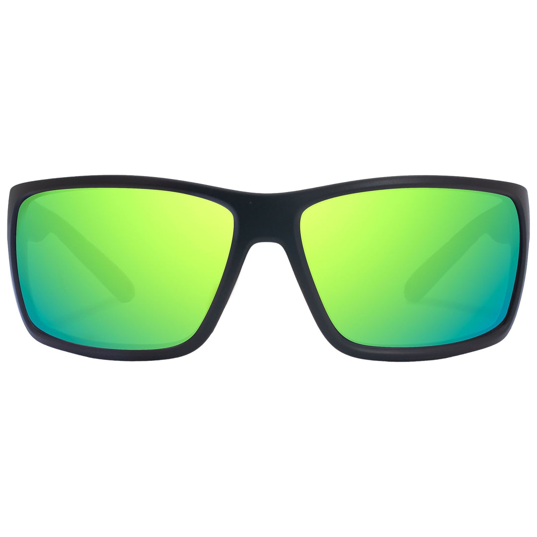 Bajio Bales Beach Black Matte - Green Mirror Image 02