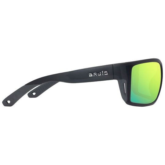 Bajio Bales Beach Black Matte - Green Mirror Image 03