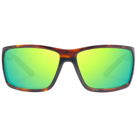 Bajio Bales Beach Brown Tortoise Gloss - Green Mirror Image 02