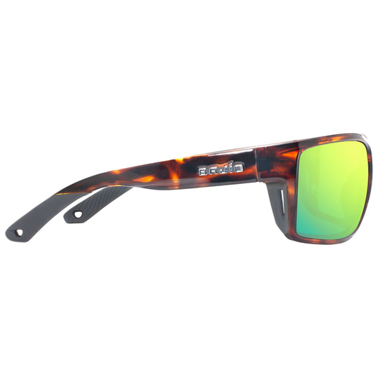 Bajio Bales Beach Brown Tortoise Gloss - Green Mirror Image 03