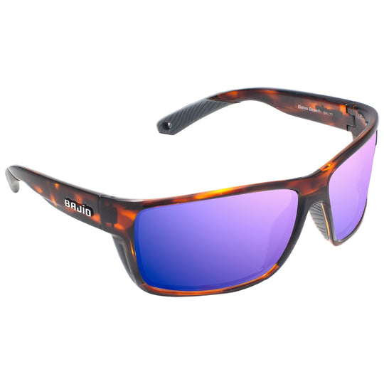 Bajio Bales Beach Brown Tortoise Gloss - Violet Mirror Image 01