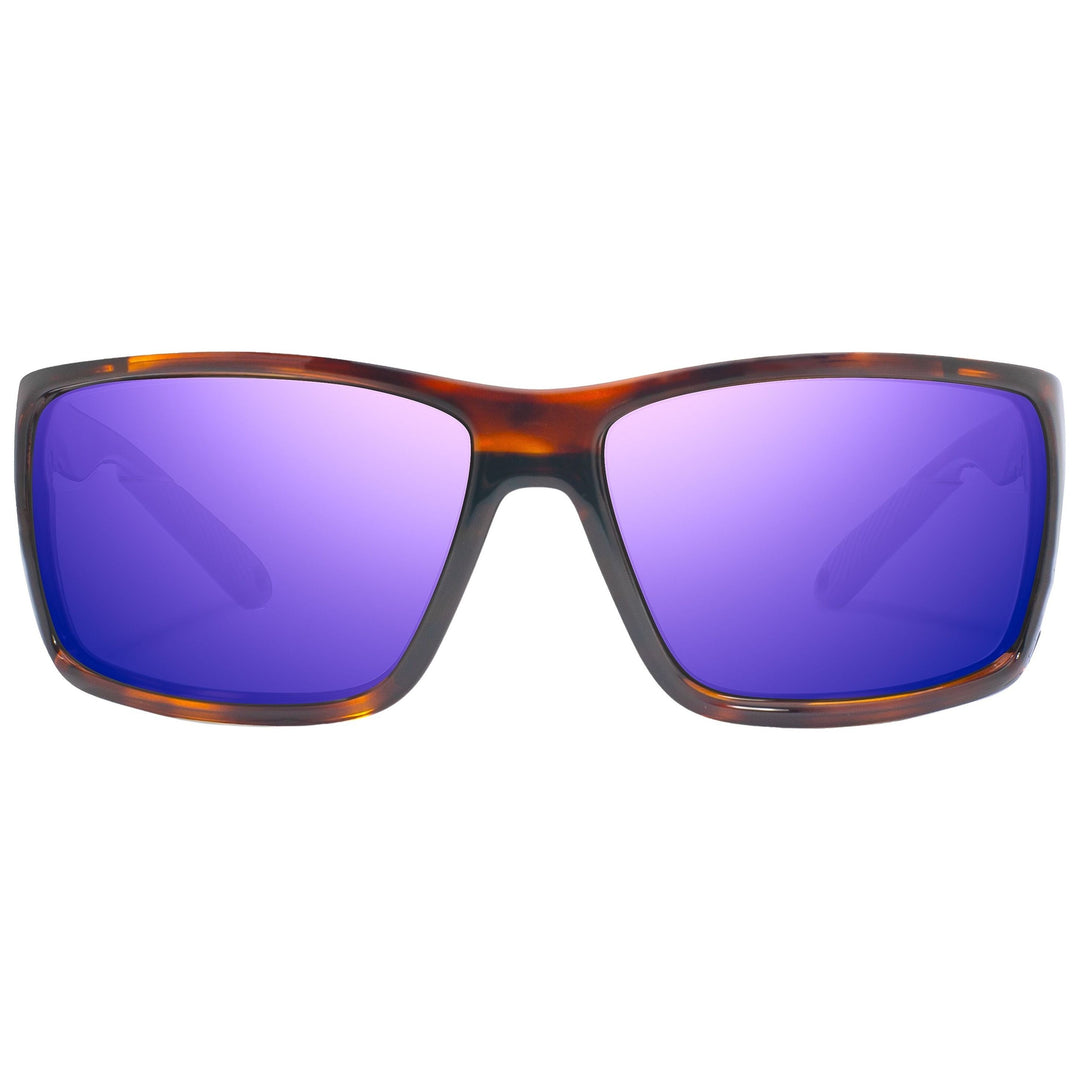 Bajio Bales Beach Brown Tortoise Gloss - Violet Mirror Image 02