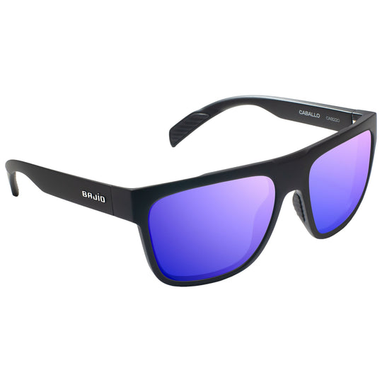 Bajio Caballo Black Matte - Violet Mirror Image 01