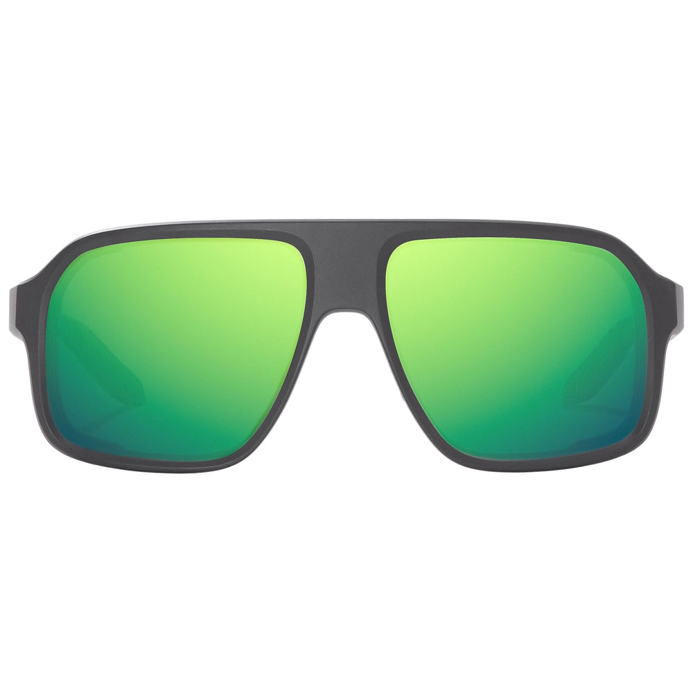 Bajio Cocho Graphite Black Matte - Green Mirror Image 02