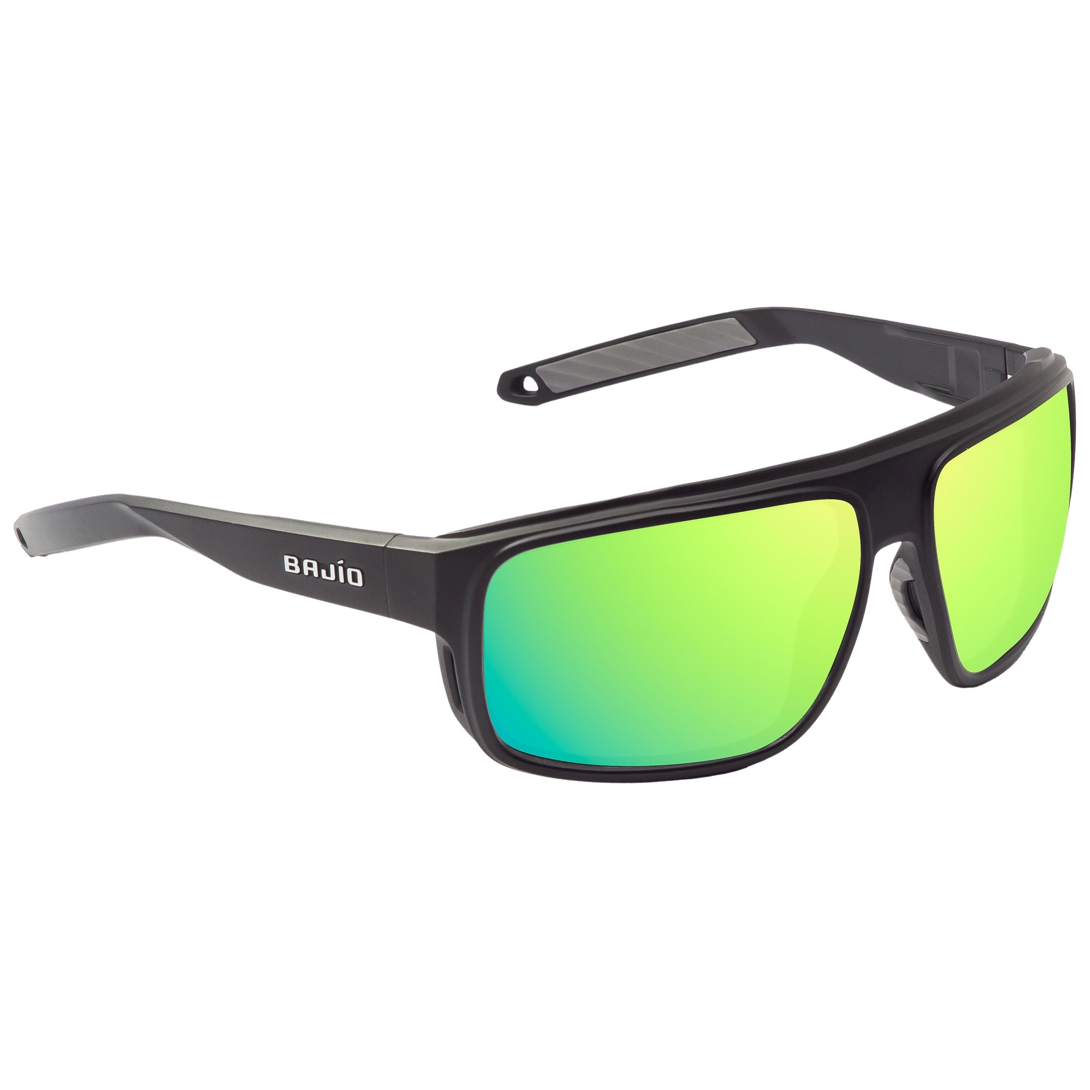 Bajio Greenland Black Matte - Green Mirror Image 01