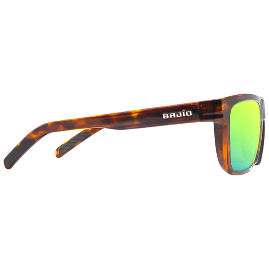 Bajio Hopedale Brown Tortoise Gloss - Green Mirror Image 03