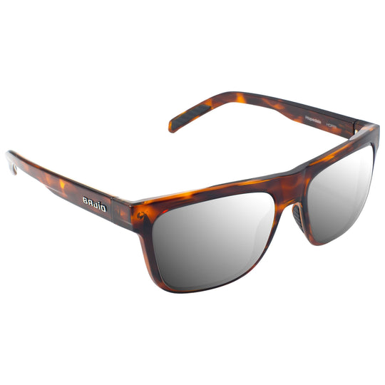 Bajio Hopedale Brown Tortoise Gloss - Silver Mirror Image 01