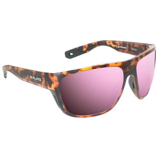 Bajio Las Rocas Brown Tortoise Matte - Rose Mirror Image 01