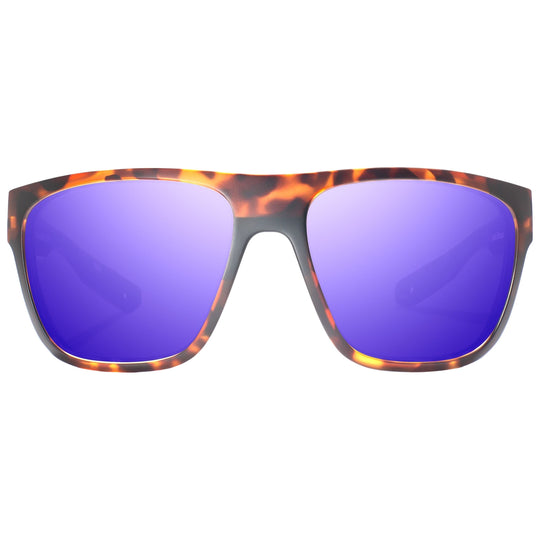 Bajio Las Rocas Brown Tortoise Matte - Violet Mirror Image 02