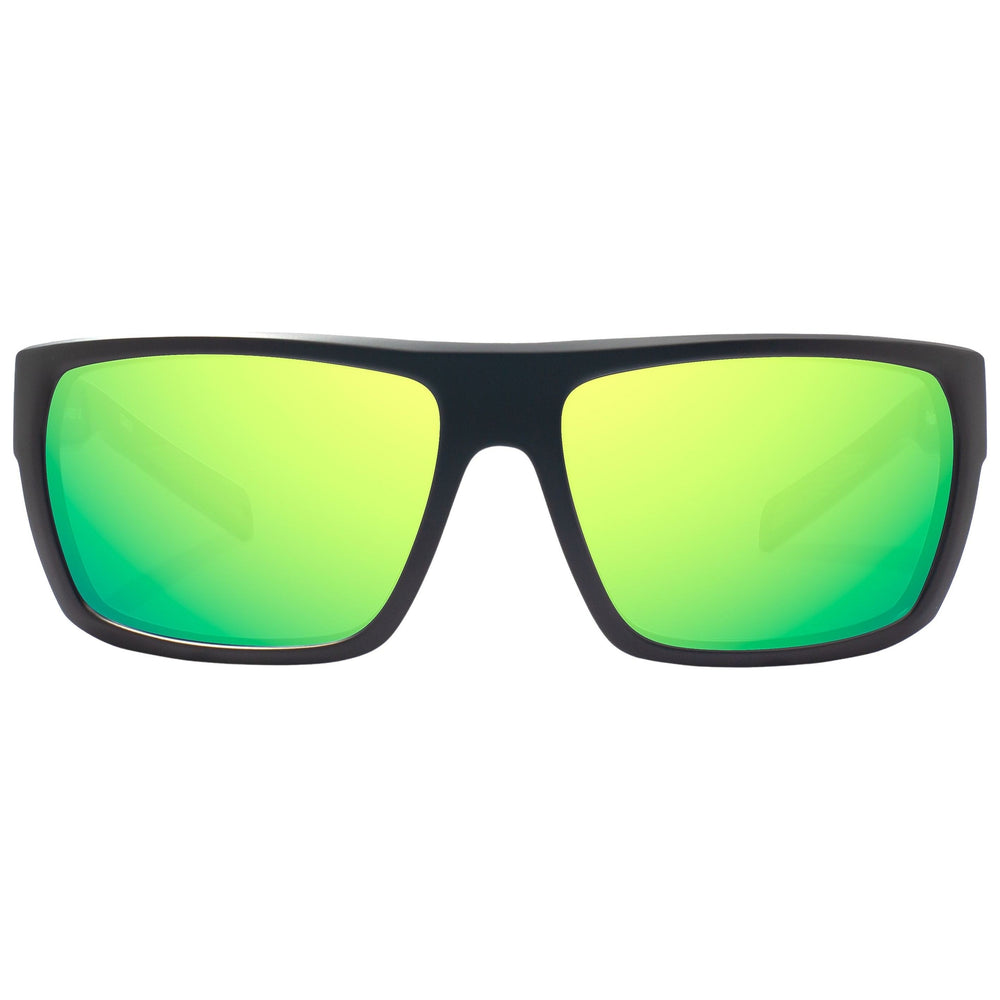 Bajio Palometa Black Matte - Green Mirror Image 02
