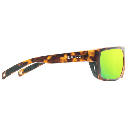 Bajio Palometa Brown Tortoise Matte - Green Mirror Image 03