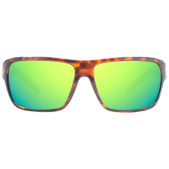 Bajio Rigolets Brown Tortoise Gloss - Green Mirror Image 02
