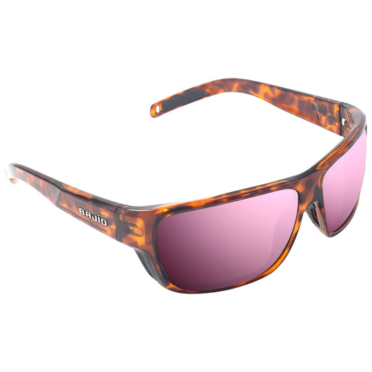 Bajio Rigolets Brown Tortoise Gloss - Rose Mirror Image 01