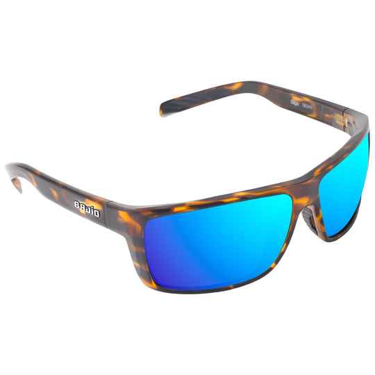 Bajio Sigs Brown Tortoise Gloss - Blue Mirror Image 01