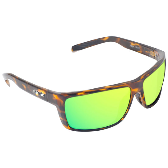 Bajio Sigs Brown Tortoise Gloss - Green Mirror Image 01
