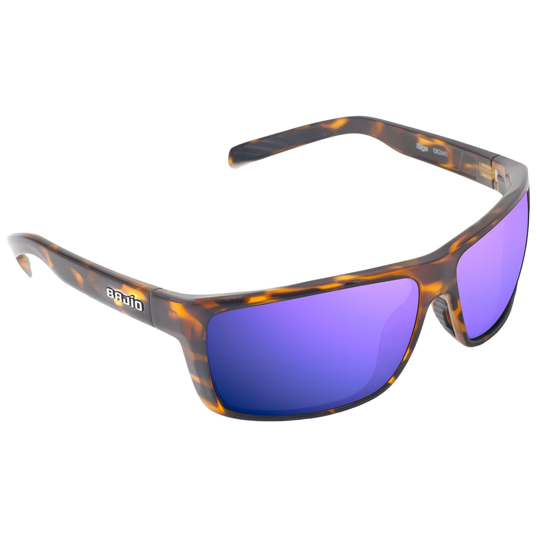Bajio Sigs Brown Tortoise Gloss - Violet Mirror Image 01