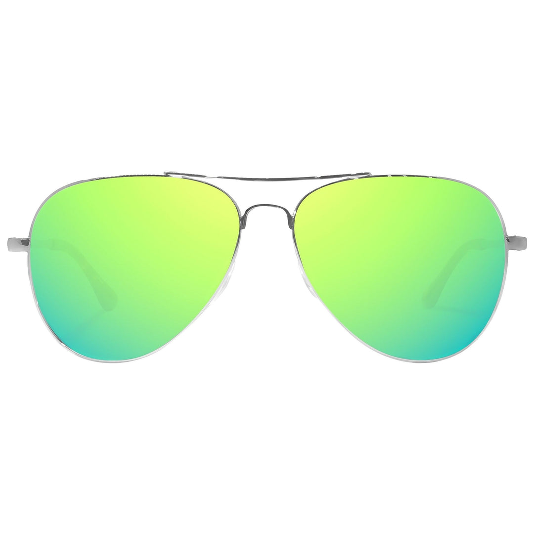 Bajio Soldado Silver Gloss - Green Mirror Image 02