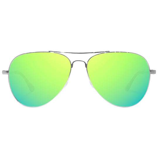 Bajio Soldado Silver Gloss - Green Mirror Image 02