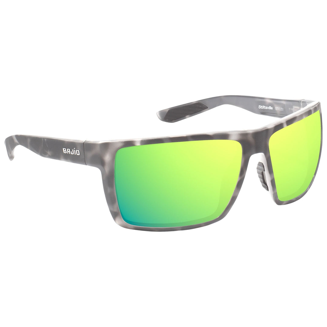 Bajio Stiltsville Gray Rock Matte - Green Mirror Image 01