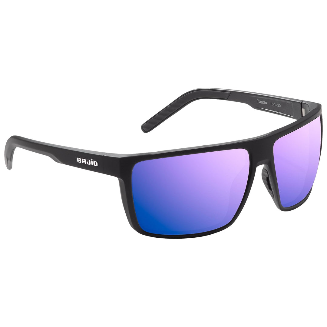 Bajio Toads Black Matte - Violet Mirror Image 01