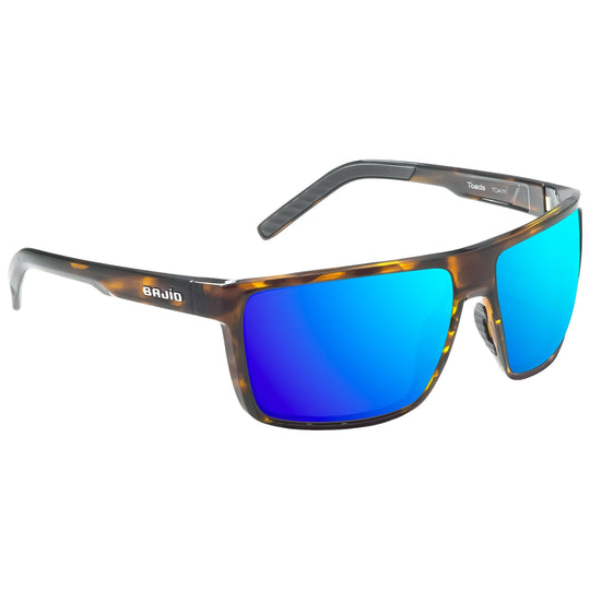 Bajio Toads Brown Tortoise Gloss - Blue Mirror Image 01